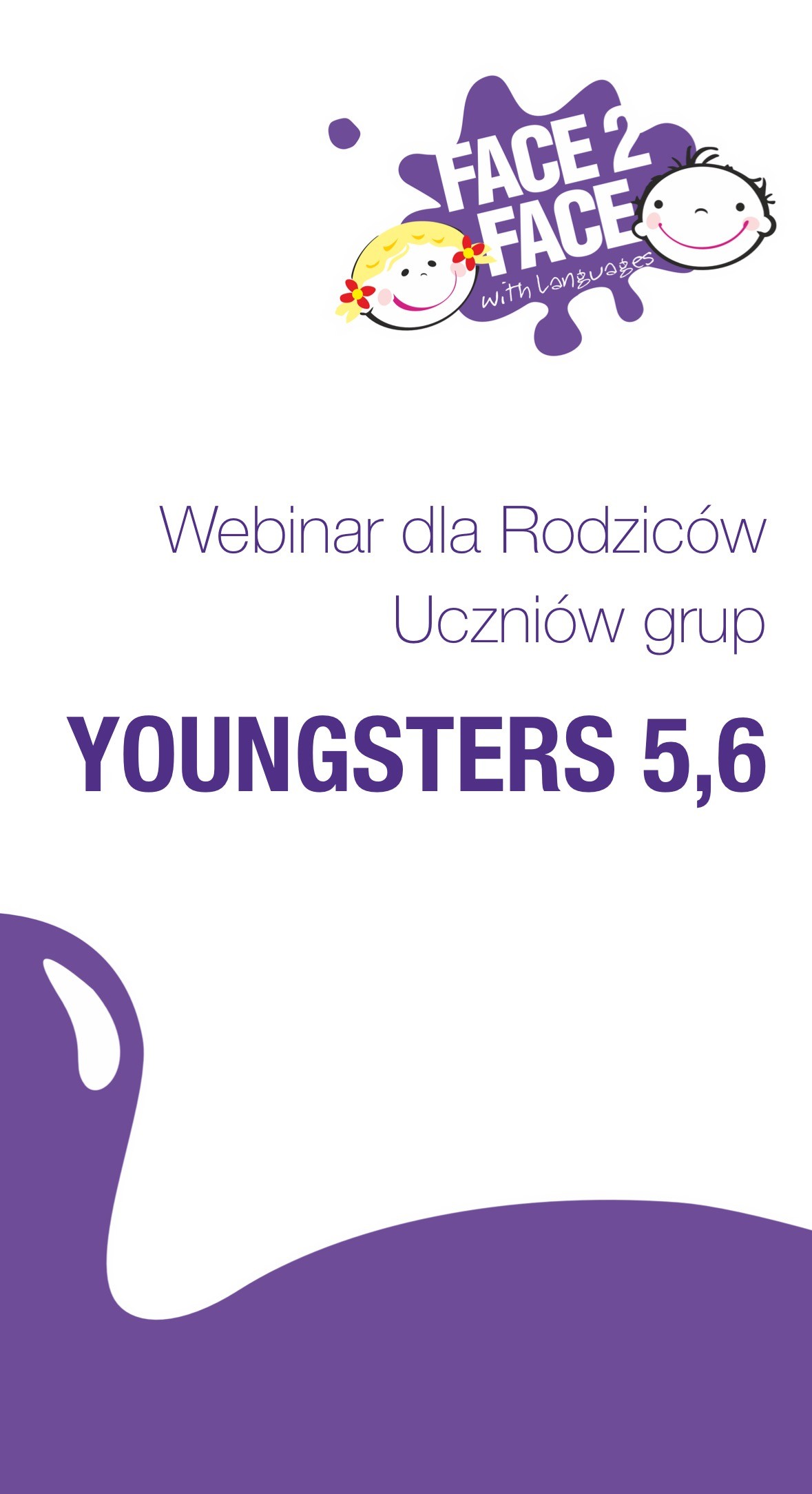 Webinar dla Rodziców Uczniów Grup YOUNGSTERS 5 i 6